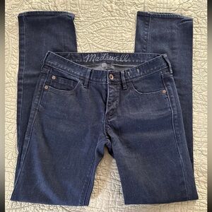 LAST CHANCE * DONATING Madewell Dark Blue Denim Jeans